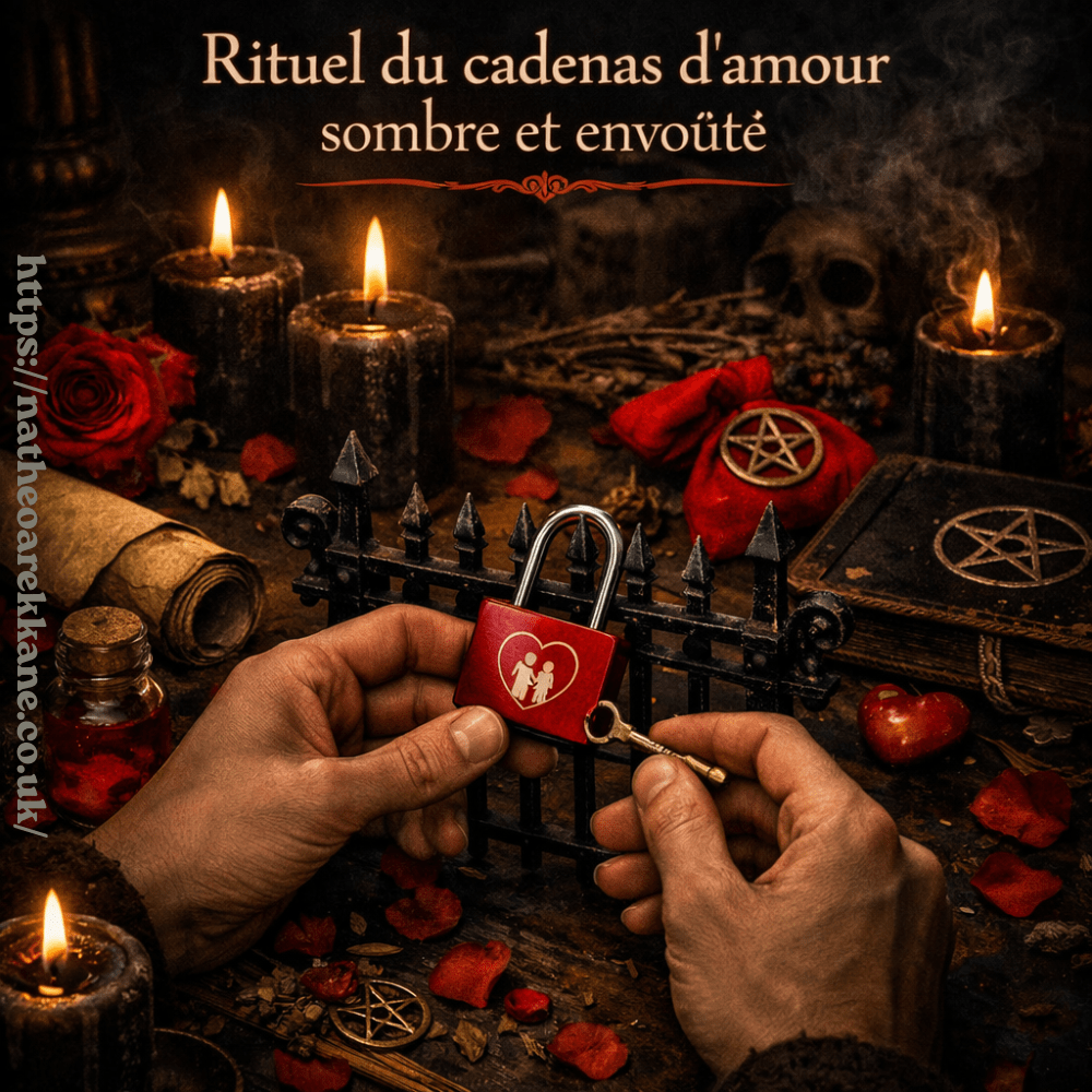 Ritual of the Love padlock to attract the loved